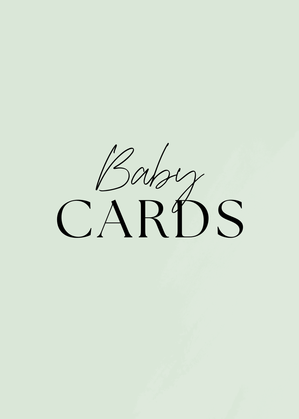 All Baby Cards