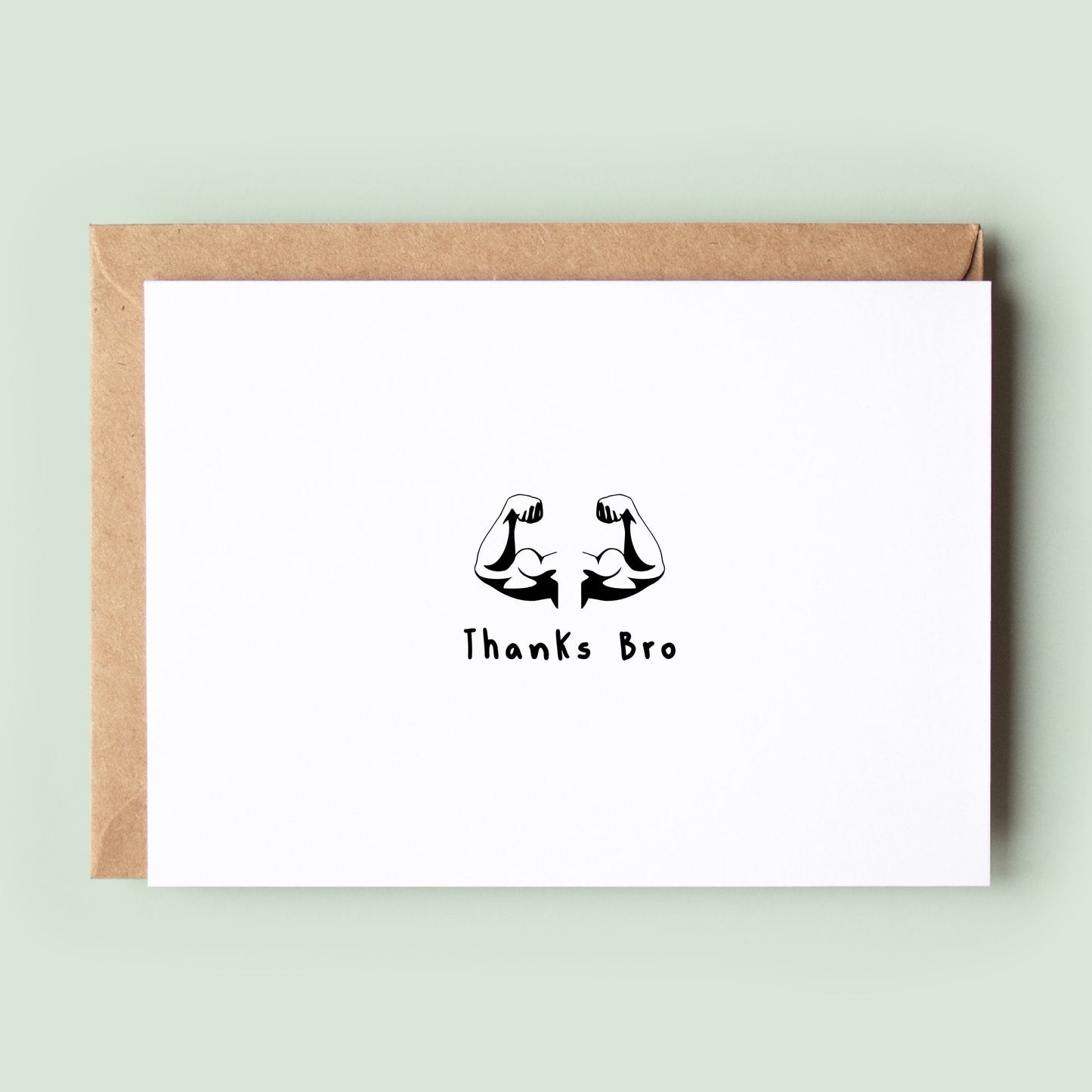 Classic Thank You Groomsman Card - Card To Groomsman