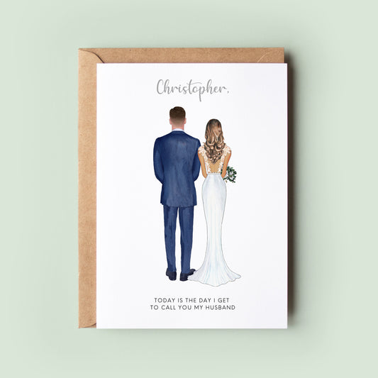 Personalised I Do See You at the Altar Card