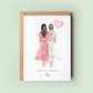 Personalised 18th Birthday Card for Sister or Best Friend