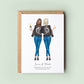 Personalised Friend Birthday Card for Mum, Sister, Best Friend, Auntie or Colleague