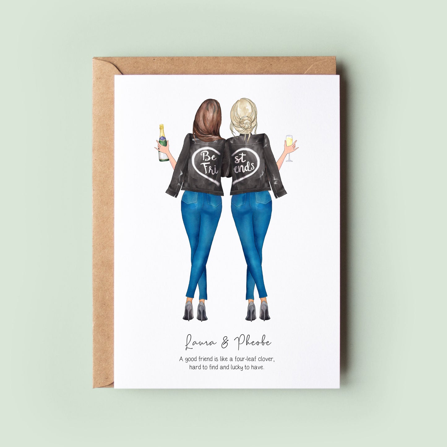 Personalised Friend Birthday Card for Mum, Sister, Best Friend, Auntie or Colleague