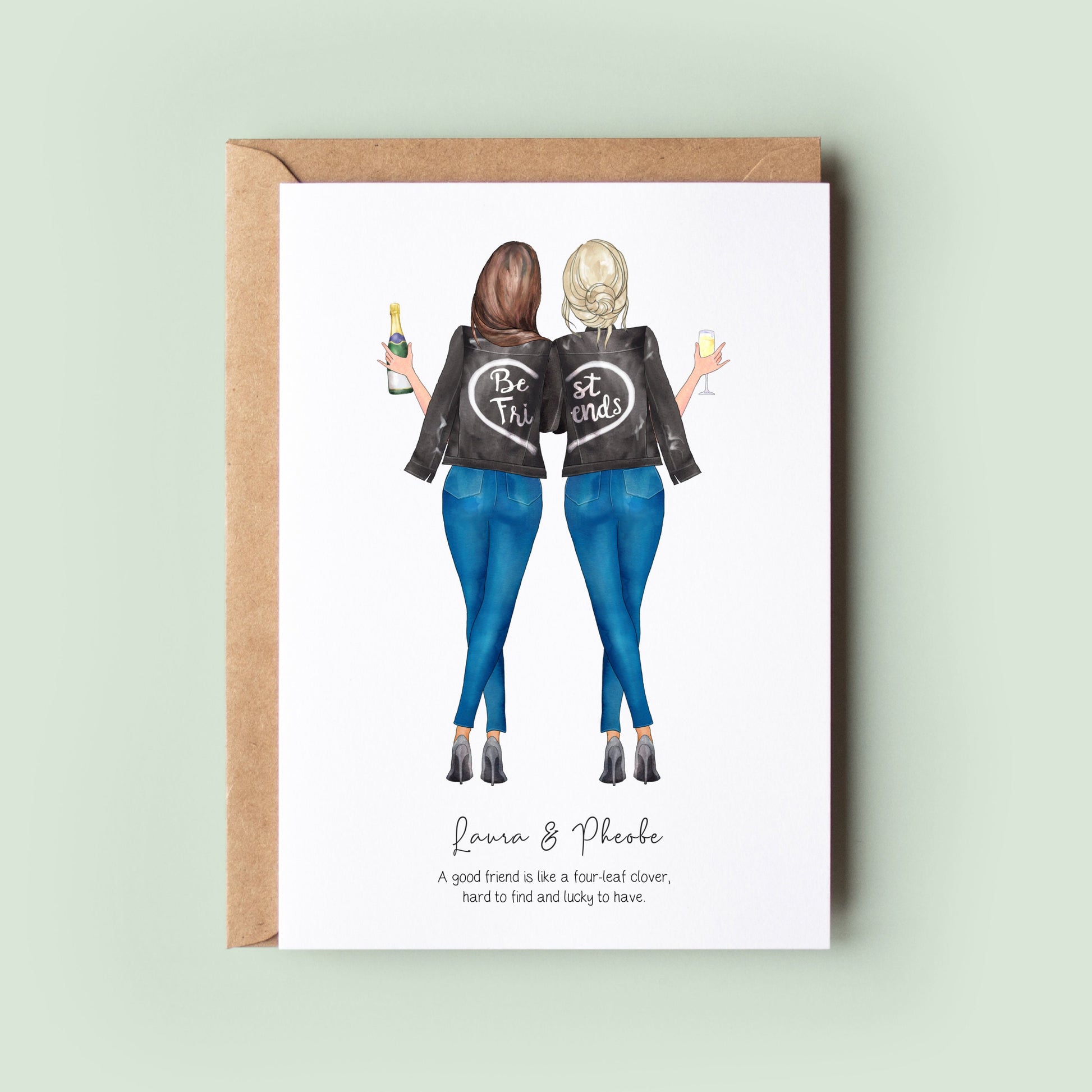 Personalised Friend Birthday Card for Mum, Sister, Best Friend, Auntie or Colleague