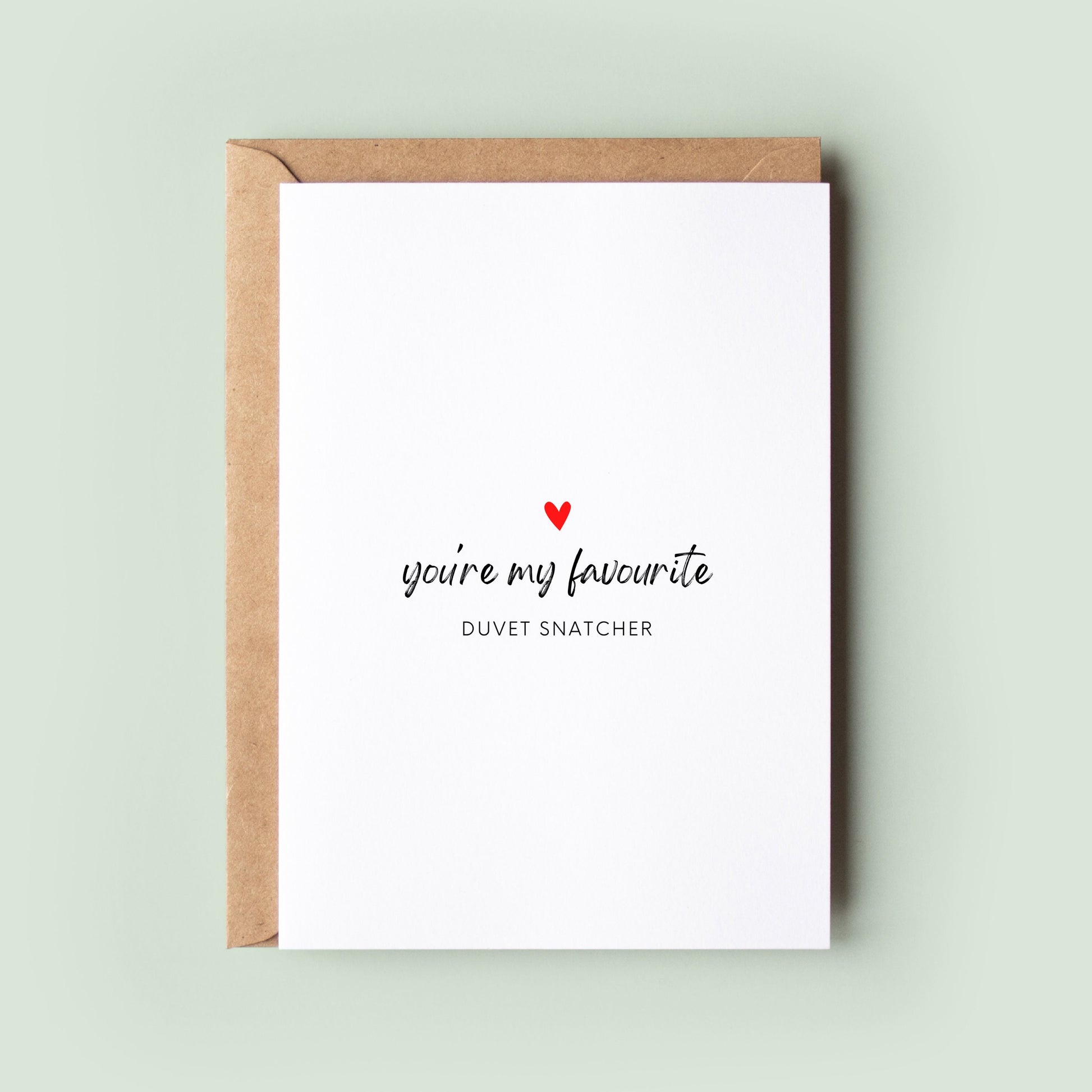 You're My Favourite Anniversary Card, I Love You Card, Husband Card, Boyfriend Card, Valentine's Card, Friendship Card, Thinking of You #371