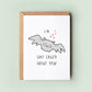 Bat Halloween Card, Halloween Anniversary Card, Anniversary Card For Him, Anniversary Card For Her, I Love You, Paper Anniversary Card