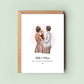 5x7 Custom Godparents Card for Proposal