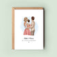 5x7 Custom Godparents Card for Proposal