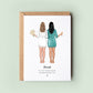 Will You Be My Bridesmaid Card - Bridesmaid Thank You Card