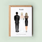 Personalised Will You Be Our Witness Wedding Card, Wedding Request Card, Personalised Wedding Witness Card, Witness Wedding Card, Witness