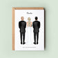 Personalised Will You Be Our Witness Wedding Card, Wedding Request Card, Personalised Wedding Witness Card, Witness Wedding Card, Witness