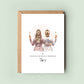 Personalised Bridesmaid Thank You Cards, Custom Bridesmaid Gift, Maid of Honour Thank You Card, Wedding Party Thank You, Bridesmaid Proposal