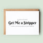 Funny Will You Be My Groomsman Proposal Card