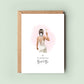 Personalised Bride To Be Hen Do Card, Hen Weekend Card, Hen Party Card, Bridal Shower Card, To The Beautiful Bride To Be On Your Hen Do