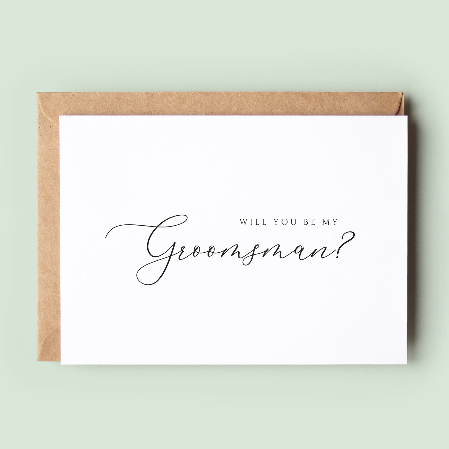 Classic Will You Be My Bridesmaid Card - Bridesmaid Proposal