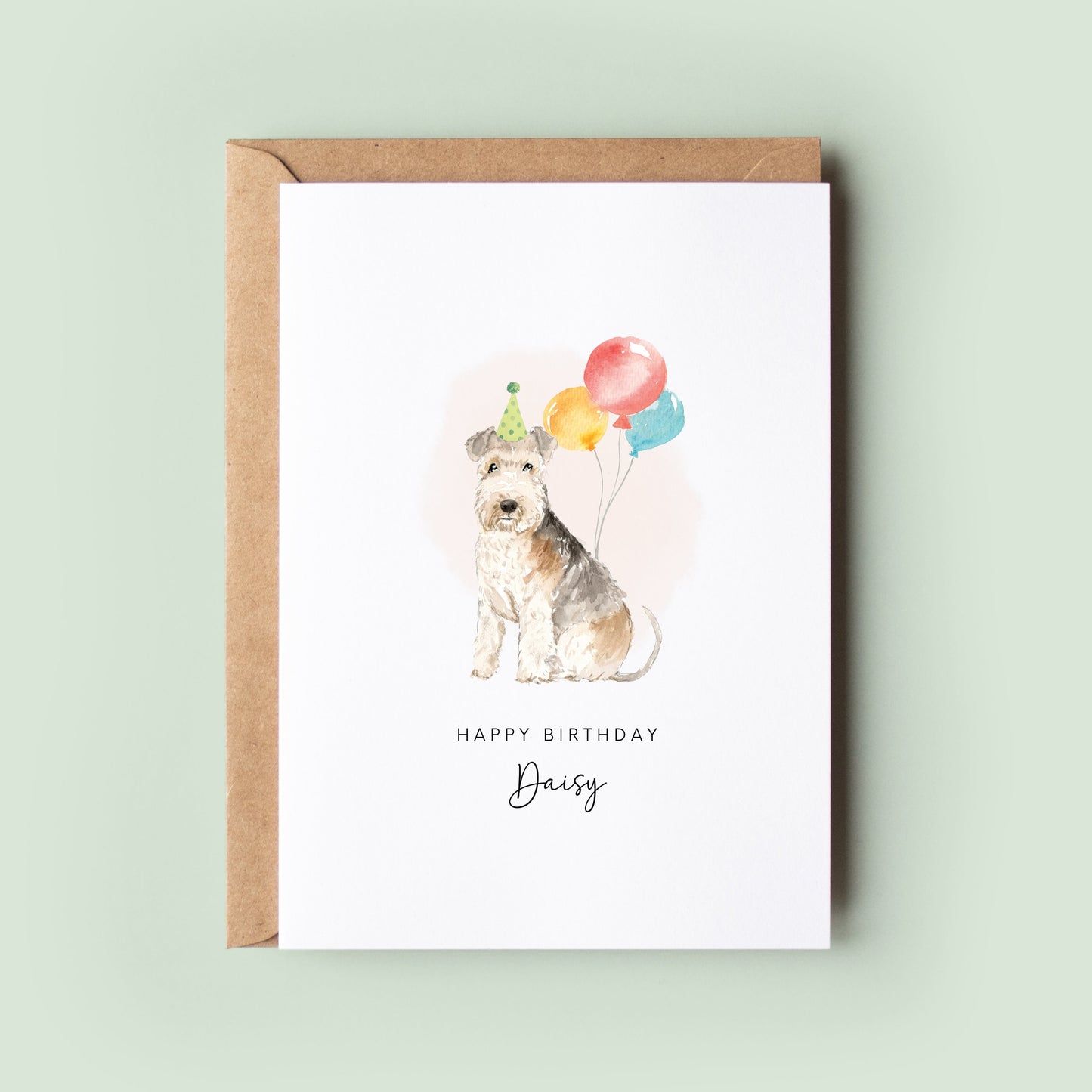 Lakeland Terrier Pet Dog Birthday Card