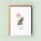 British Shorthair Cat Birthday Card from the Pet Cat for Cat Dad or Cat Mum