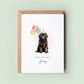 Newfoundland Dog Birthday Card from the Pet Dog for Dog Dad or Dog Mum