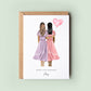 Personalised 21st Birthday Card, Sister Birthday Day Card, Best Friend Birthday Card, Friend Birthday, Custom Birthday Card #350