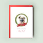 Anatolian Shepherd Personalised Dog Christmas Card, For the Dog, From the Dog, Pet Christmas Card, Dog Card, Dog Dad, Dog Mum, Merry Woofmas