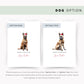 Belgian Malinois Personalised Christmas Card, Perfect Pet Card From the Dog, Unforgettable Christmas Card for Dog Dad, Dog Mum