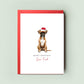 Boxer Christmas Card for Dog Lovers - From the Dog Greeting - Perfect Christmas Card for Dog Mum & Dog Dad - Festive Pet Card for the Season