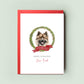 Eurasier Personalised Dog Christmas Card, For the Dog, From the Dog, Pet Christmas Card, Dog Card, Dog Dad, Dog Mum, Pet Card, Merry Woofmas