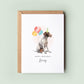 German Pointer Birthday Card from the Dog, Birthday Card for Dog Dad, Birthday Card for Dog Mum, Pet Card, From the Dog