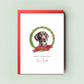 German Pointer Personalised Dog Christmas Card, For the Dog, From the Dog, Pet Christmas Card, Dog Card, Dog Dad, Dog Mum, Merry Woofmas