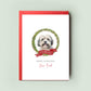 Havanese Personalised Dog Christmas Card