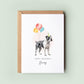 American Bulldog Birthday Card from the Dog, Birthday Card for Dog Dad, Birthday Card for Dog Mum, Pet Card, Card From the Dog