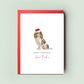 King Charles Cavalier Christmas Card, Heartfelt Greetings from the Dog, Perfect for Dog Dad & Mum, From Your Loyal Companion, Pet Christmas