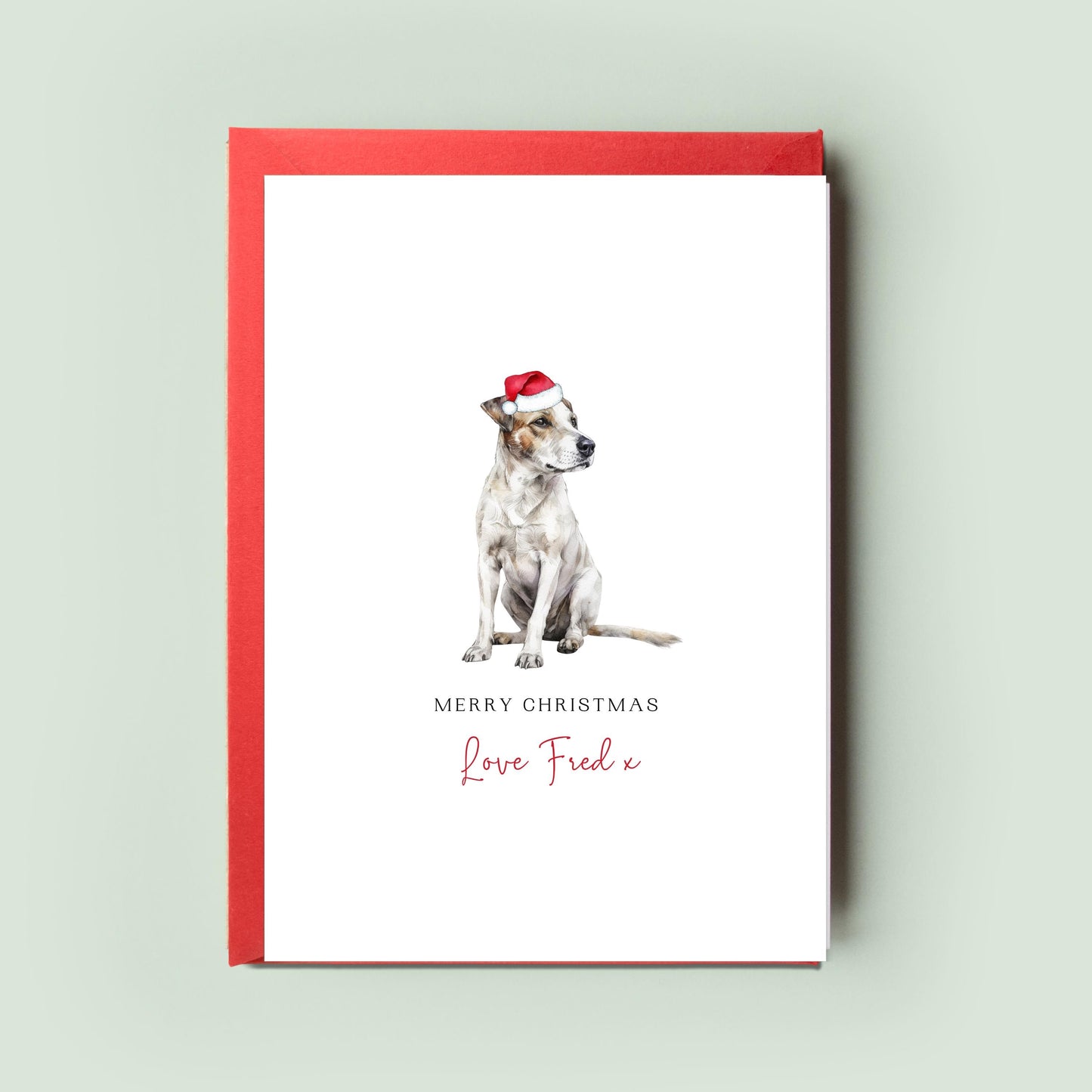 Boglen Terrier Christmas Card Collection - From the Dog to Dog Mum & Dad - Unique Pet Card, Ideal for Dog Lovers - Share The Festive Love!