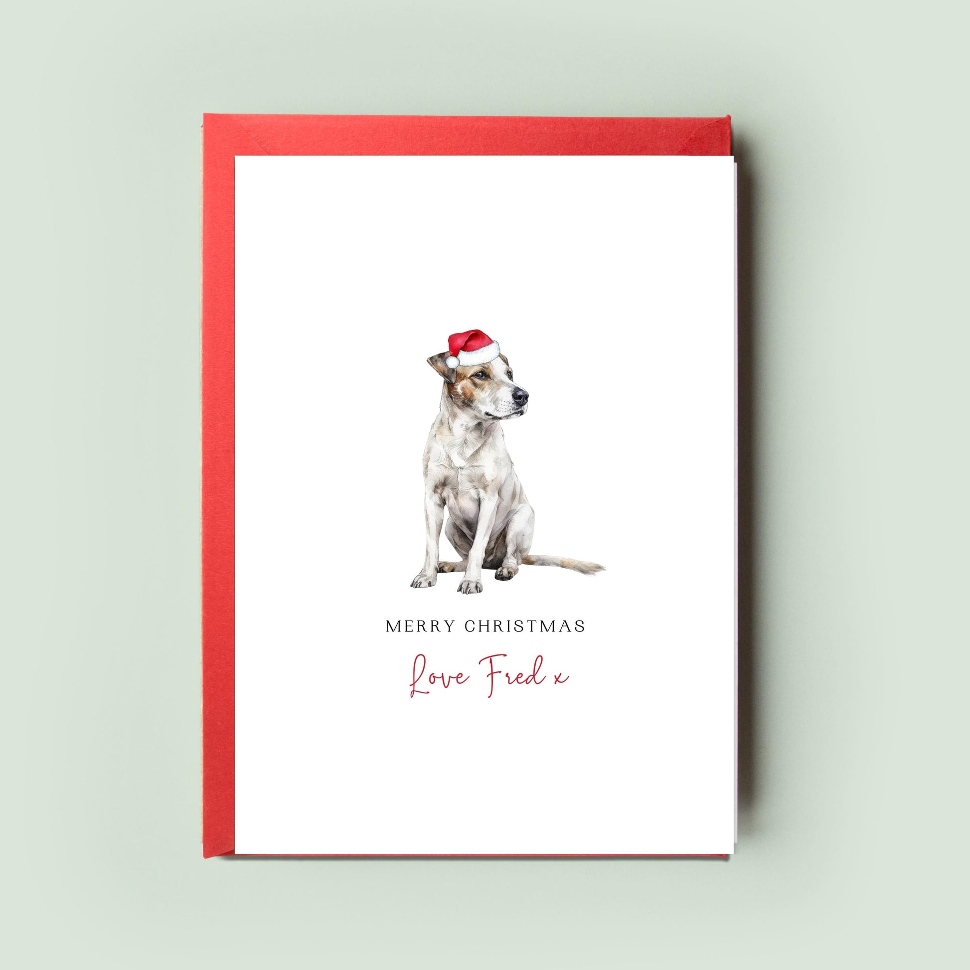 Boglen Terrier Christmas Card Collection - From the Dog to Dog Mum & Dad - Unique Pet Card, Ideal for Dog Lovers - Share The Festive Love!