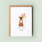 Boxer Dog Birthday Card from the Pet Dog for Dog Dad or Dog Mum