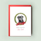 Cane Corso Personalised Dog Christmas Card, For the Dog, From the Dog, Pet Christmas Card, Dog Card, Dog Dad, Dog Mum, Merry Woofmas