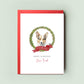 Cardigan Welsh Corgi Personalised Dog Christmas Card, For the Dog, From the Dog, Pet Christmas Card, Dog Card, Dog Dad, Dog Mum, Woofmas