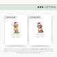 Cavapoo Christmas Card from the Dog - Perfect for Dog Dad & Mum, Unique Pet Card, Love From the Dog Greeting, Merry Christmas Card, Family