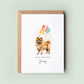 Chow Chow Dog Birthday Card from the Dog, Birthday Card for Dog Dad, Birthday Card for Dog Mum, Pet Card, Card From the Dog