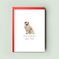 Ragdoll Cat Christmas Card from the Cat, Christmas Card for Cat Dad, Christmas Card for Cat Mum, Pet Card, From the Cat, To the Cat Card