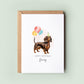 Dachshund Pet Dog Birthday For Dog Lover