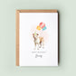 Staffordshire Bull Terrier, Birthday Card from the Dog, Birthday Card for Dog Dad, Birthday Card for Dog Mum, Pet Card, From the Dog