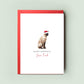 Tonkinese Cat Christmas Card