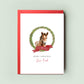 Horse Christmas Card - Cards From the Horse for Horse Mum Horse Dad - Featuring Draft, White, Black, Palomino, Appaloosa, Bay Sorrel