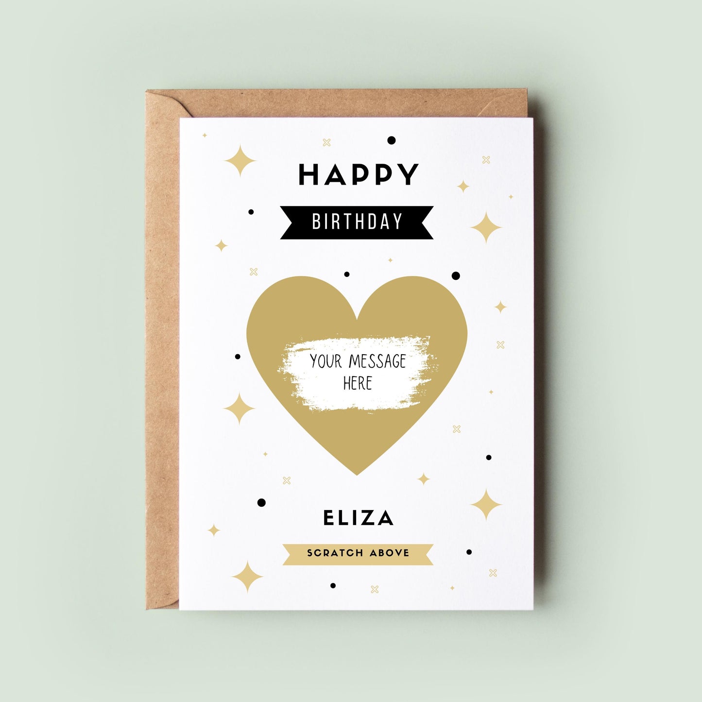 Scratch & Reveal Surprise Birthday Card