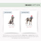 Irish Wolfhound Christmas Card - Special Message from the Dog to Dog Dad & Mum, Unique Pet Card for Dog Lovers, Christmas Card From the Dog