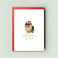 Pomeranian Dog Christmas Card from the Dog, Christmas Card for Dog Dad, Christmas Card for Dog Mum, Pet Card, From the Dog, To the Dog