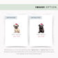 Pug Dog Christmas Card from the Dog, Christmas Card for Dog Dad, Christmas Card for Dog Mum, Pet Card, From the Dog, To the Dog