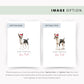 Rat Terrier Christmas Card from the Dog, Christmas Card for Dog Dad, Christmas Card for Dog Mum, Pet Card, From the Dog, Card to the Dog