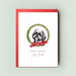 Shih Tzu Personalised Dog Christmas Card For the Dog