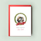 Shih Tzu Personalised Dog Christmas Card For the Dog